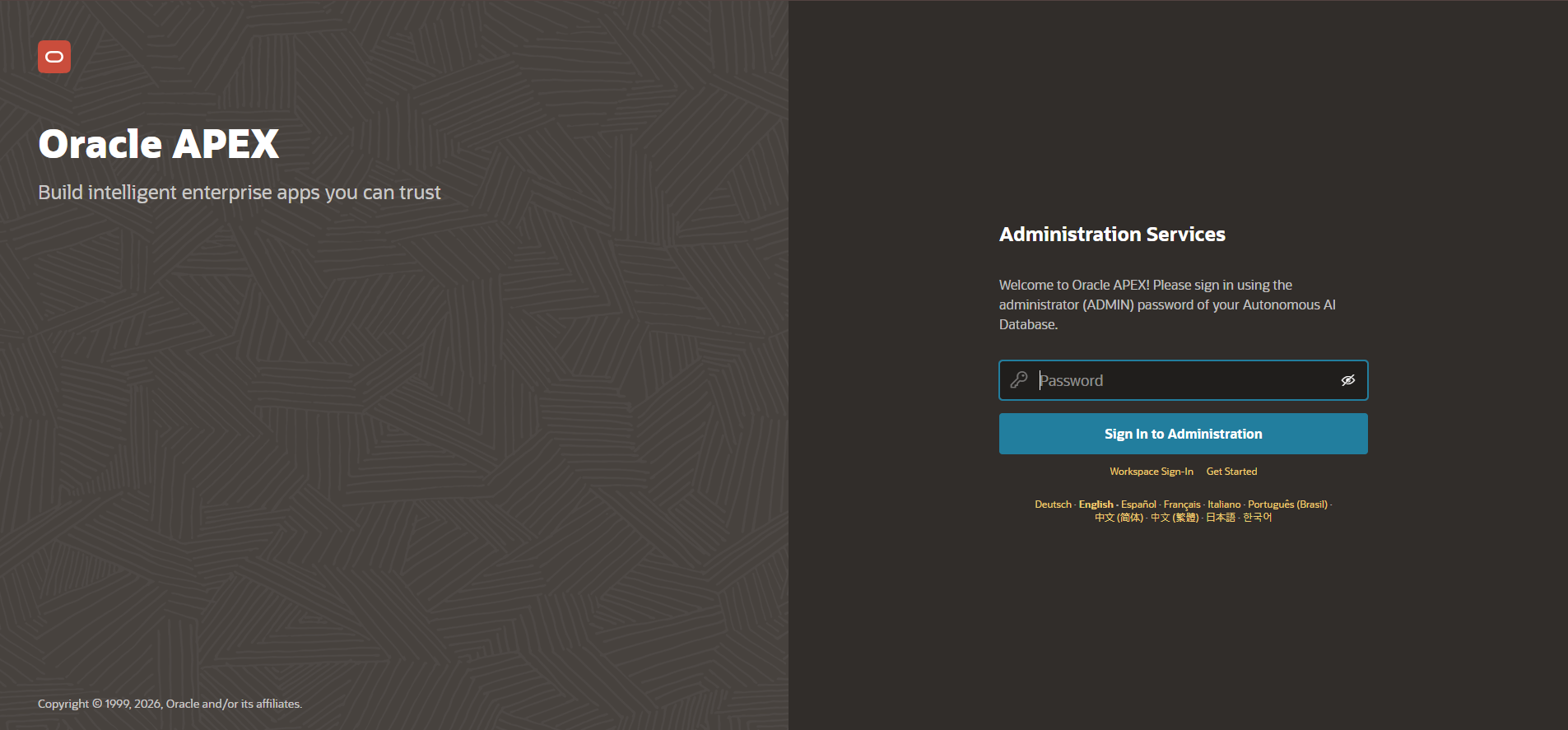 Workspace Admin